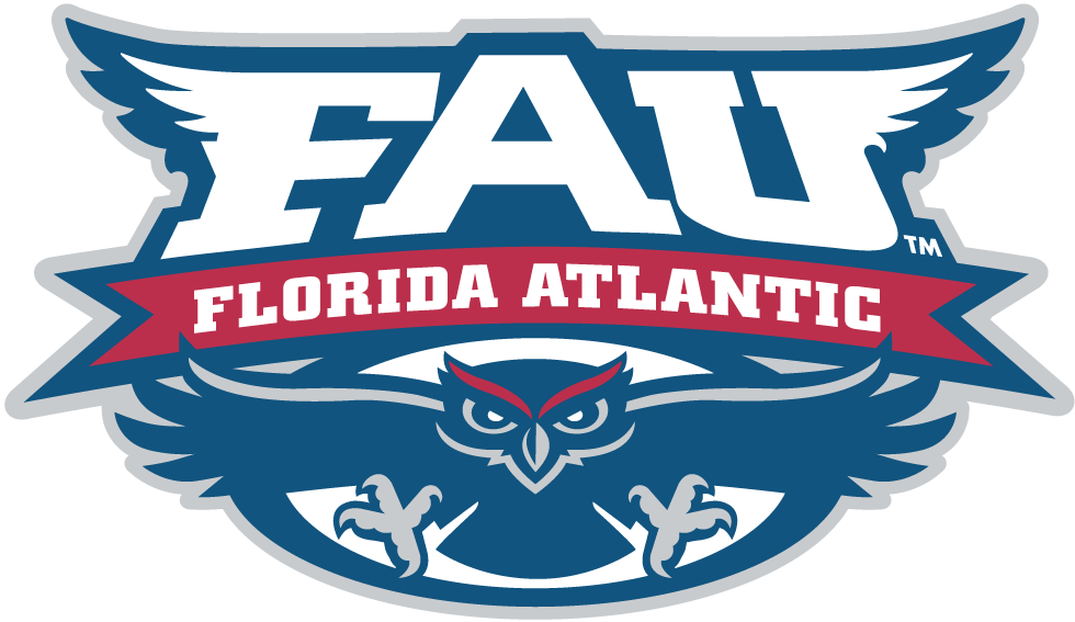 Florida Atlantic Owls 2005-Pres Secondary Logo vinyl decal